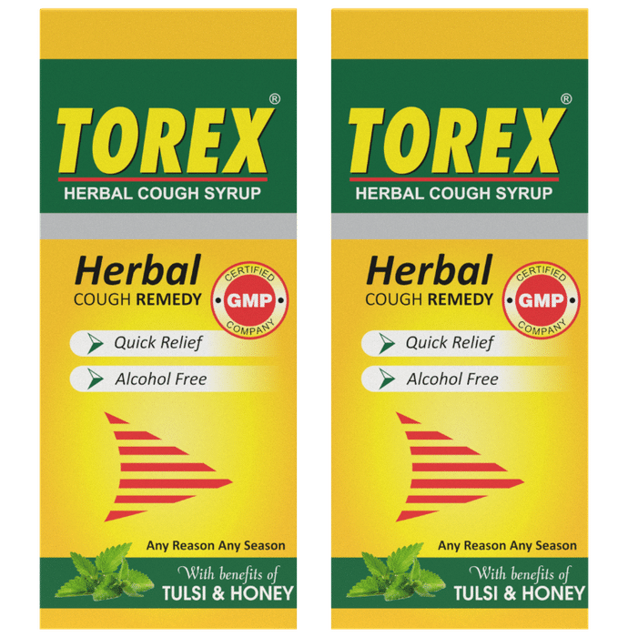 Torex Herbal Cough Syrup (100ml Each)
