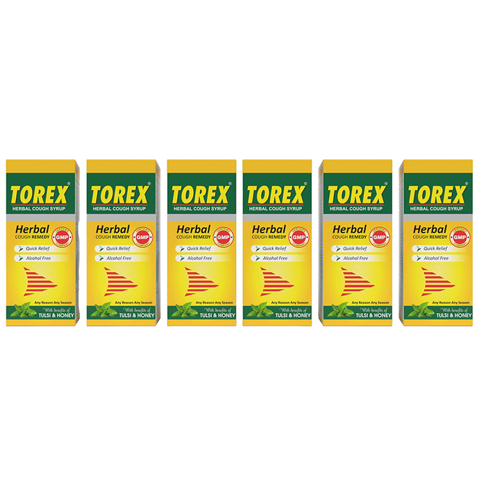 Torex Herbal Cough Syrup (100ml Each)