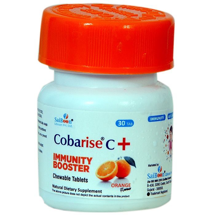 Cobarise C+ Chewable Tablet Orange
