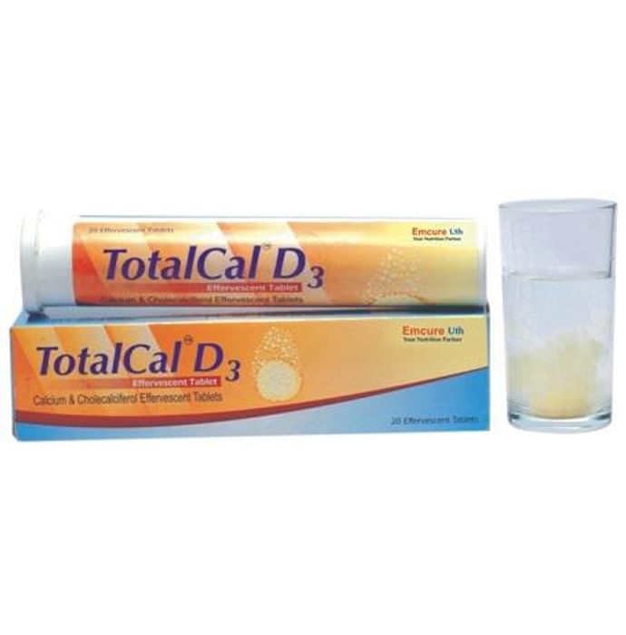 Totalcal D3 Effervescent Tablet
