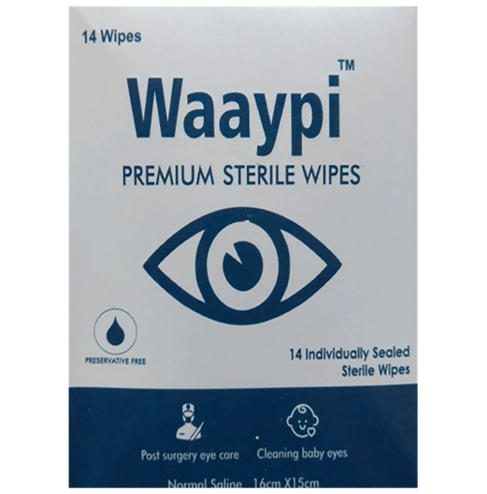 Waaypi Premium Sterile Wipe (14 Each)