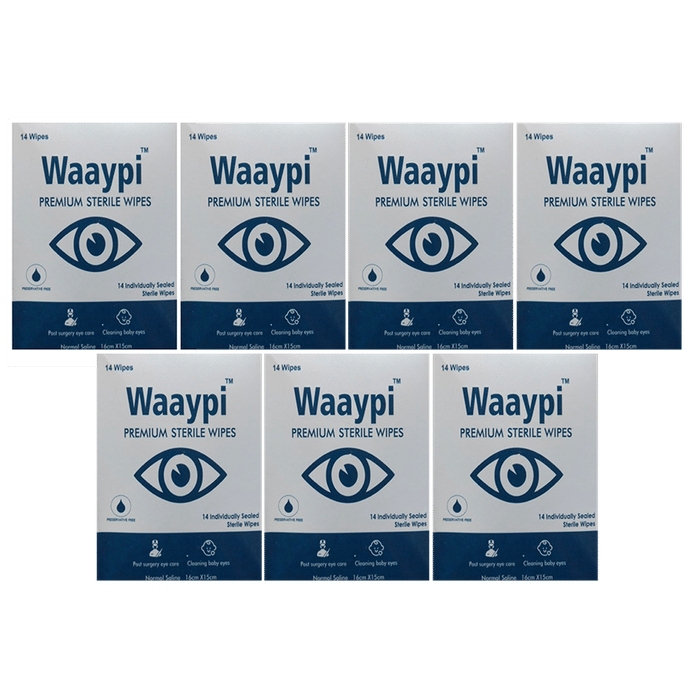 Waaypi Premium Sterile Wipe (14 Each)