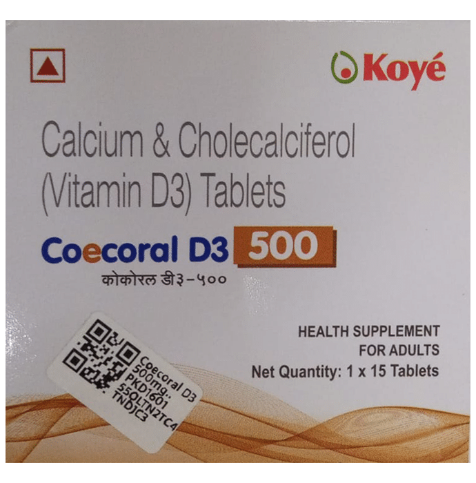 Coecoral D3 500mg Tablet