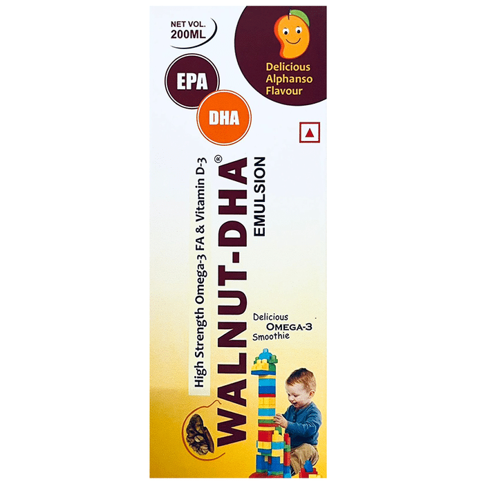 Walnut-DHA Emulsion Delicious Alphanso