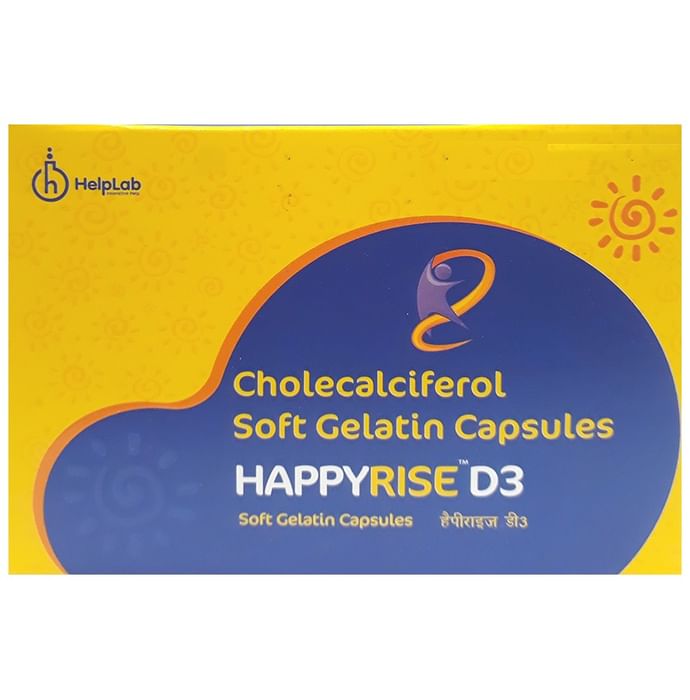Happyrise D3 Soft Gelatin Capsule