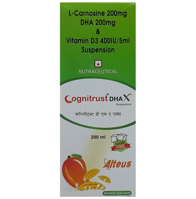 Cognitrust DHA X Oral Suspension Mango Sugar Free