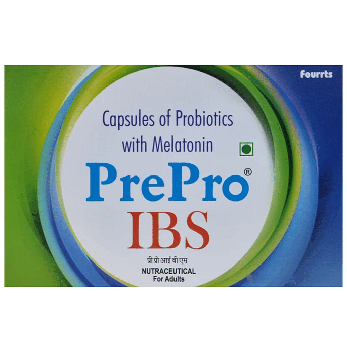 Pre Pro IBS Prebiotics with Melatonin Capsule