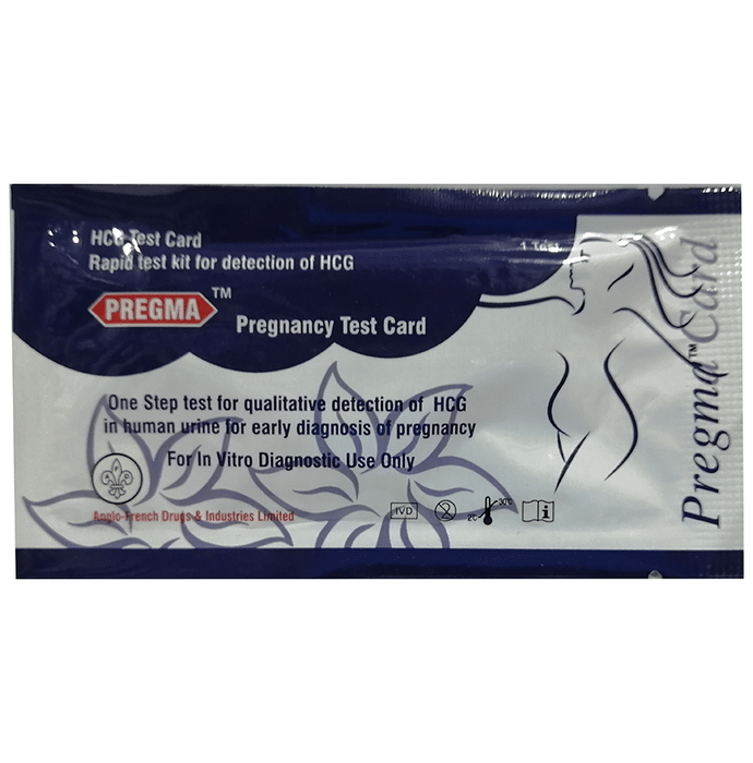 Pregma Pregnancy Test Card