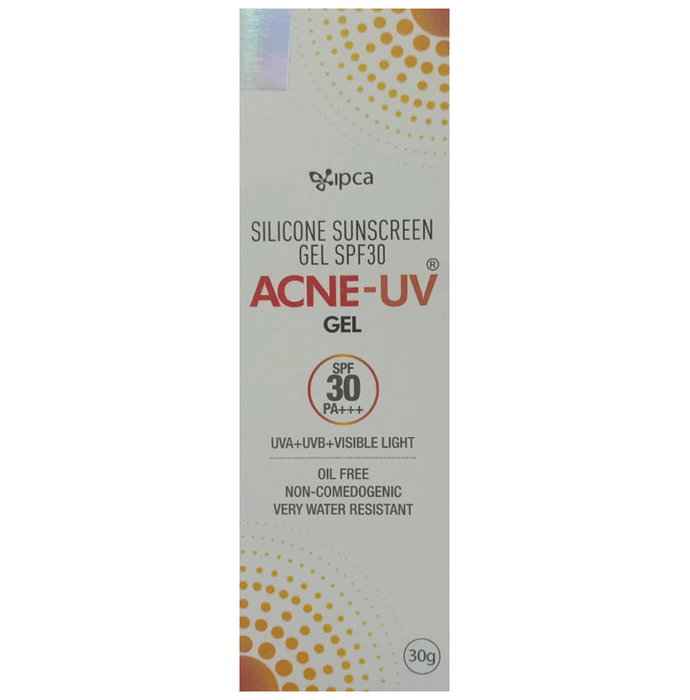 Acne-UV Sunscreen with Broad Spectrum UVA/UVB Protection | Oil Free & Water Resistant | Gel SPF 30