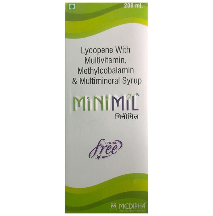 Minimil Syrup Sugar Free