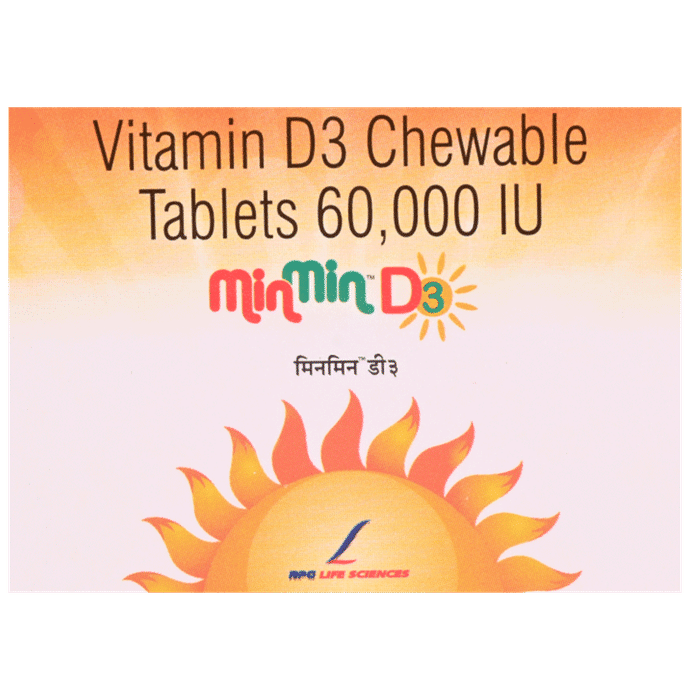 Minmin D3 Chewable Tablet