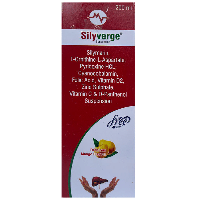 Siliverge Delicious Mango Sugar Free Oral Suspension