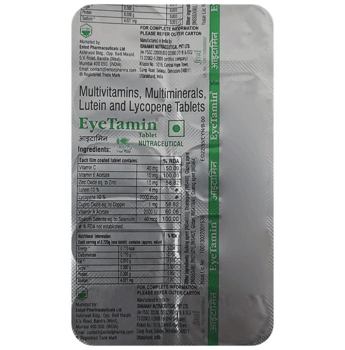 Eyetamin Tablet