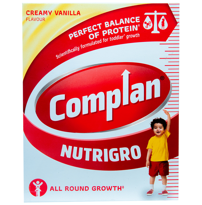Nutrigro By Complan Protein| Flavour Creamy Vanilla