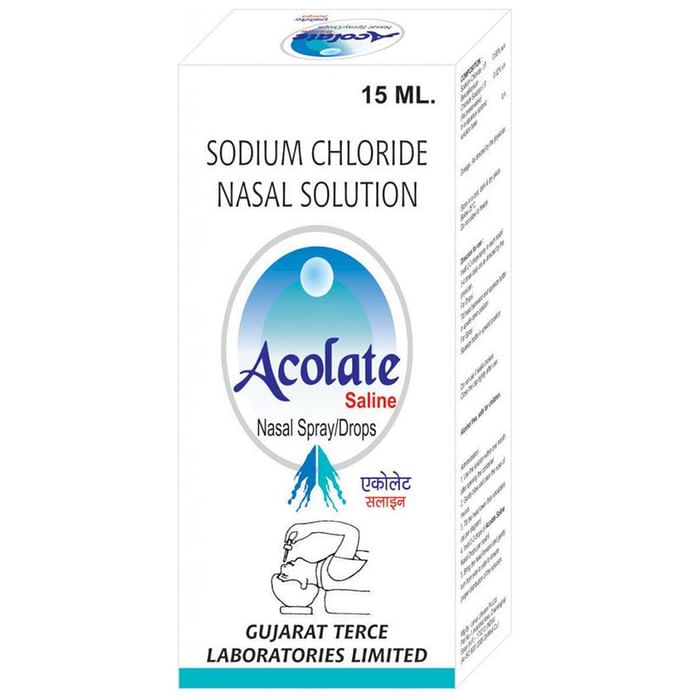 Acolate Saline Nasal Drops