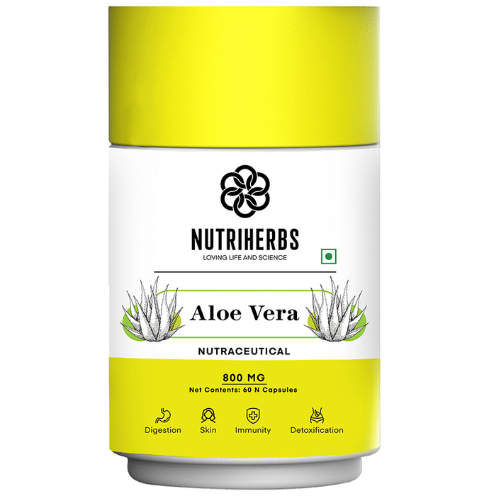 Nutriherbs Aloevera Extract 800mg Capsule