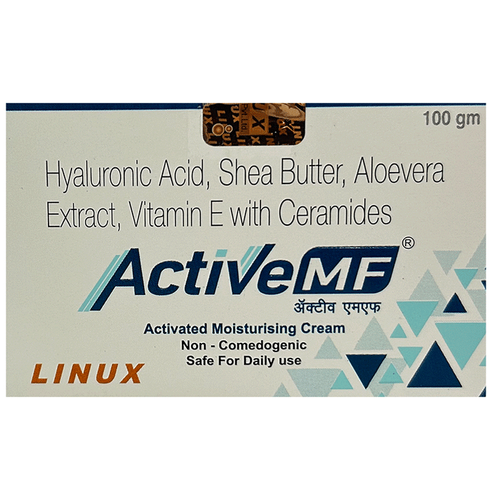 Active MF Activated Moisturising Cream | With Hyaluronic Acid & Vitamin E