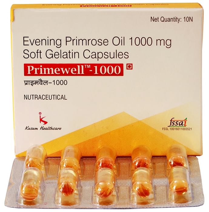 Primewell 1000mg Soft Gelatin Capsule