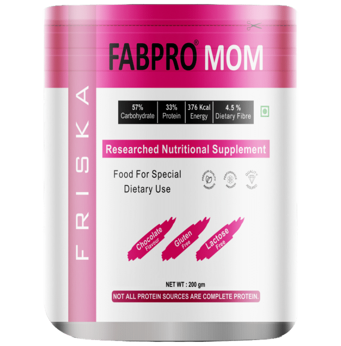 Fabpro Mom Powder Chocolate Gluten Free