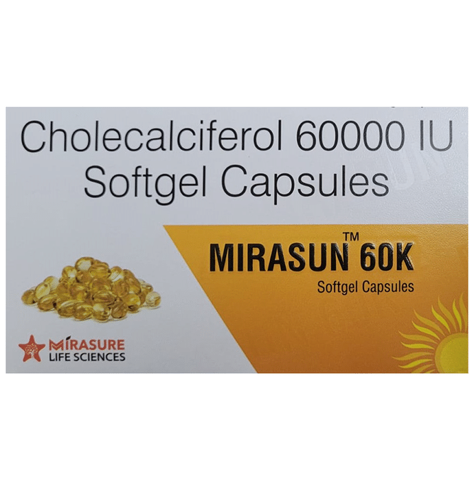 Mirasun 60K Softgel Capsule