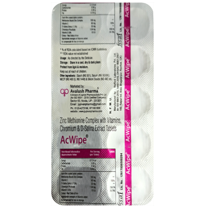 Acwipe Tablet