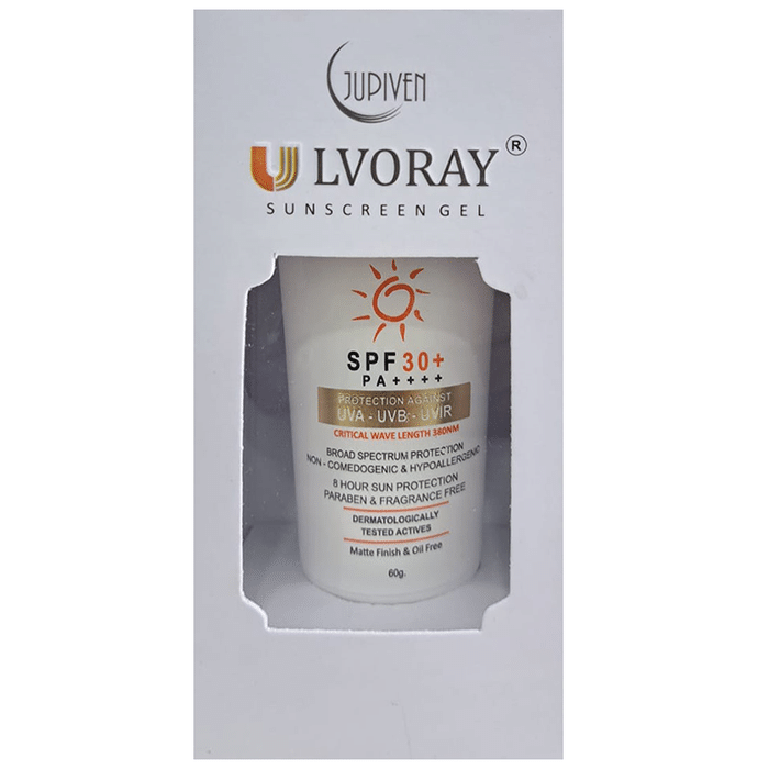 Jupiven Ulvoray Sunscreen SPF 30+ PA++++ Gel