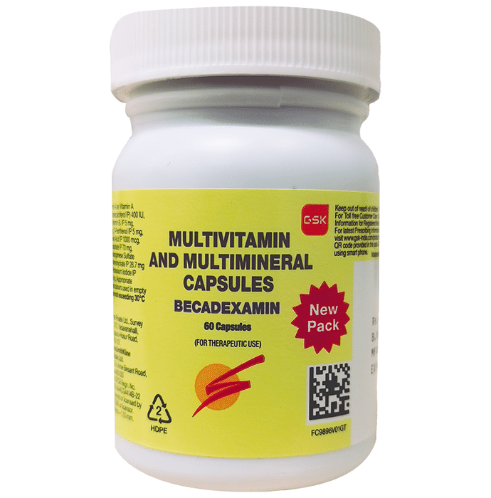 Becadexamin Multivitamin & Multimineral Capsule