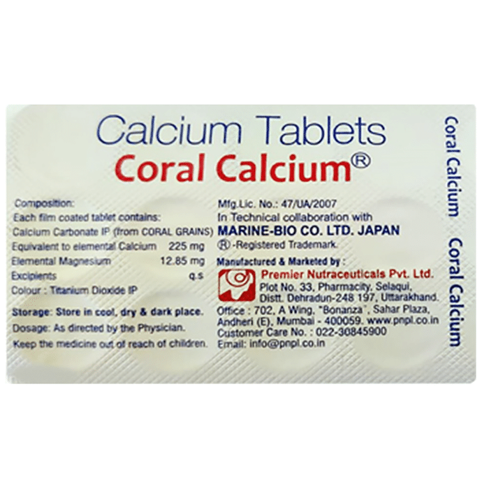 Coral Calcium Tablet