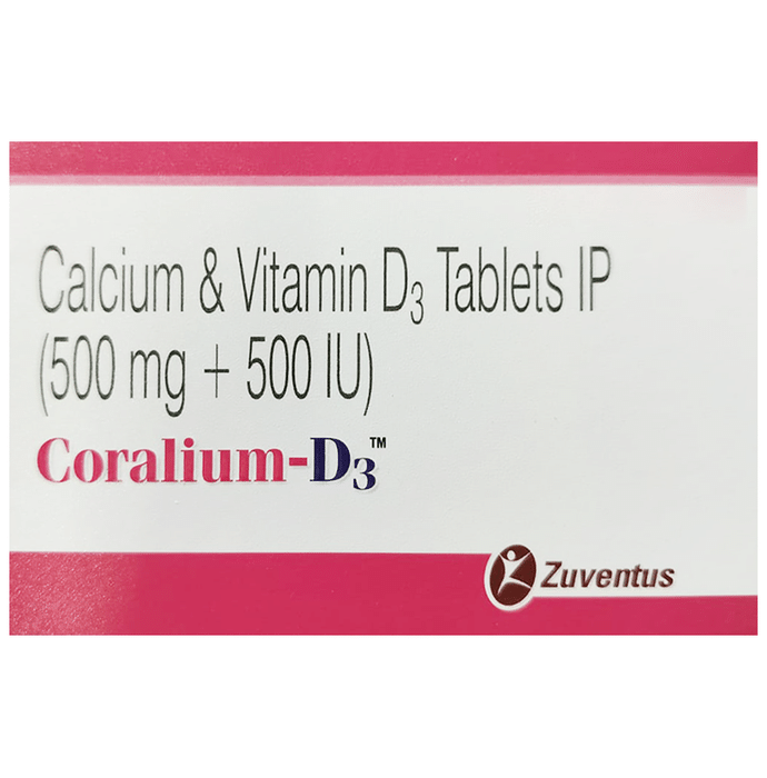 Coralium-D3 Tablet