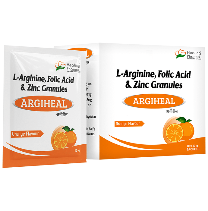 Healing Pharma Argiheal Sachet (10gm Each) Orange
