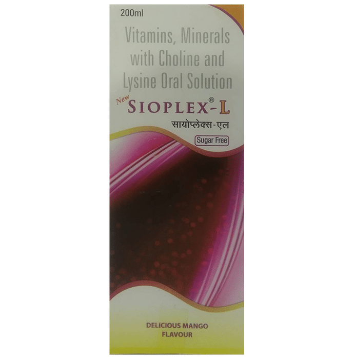 Sioplex L Syrup Mango Sugar Free