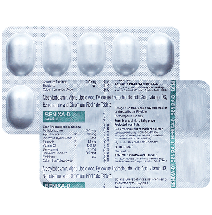 Benixa -D Tablet