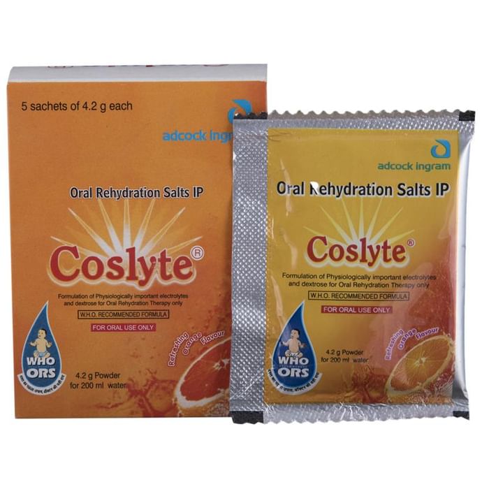 Coslyte Powder with Electrolytes | For Oral Rehydration Therapy