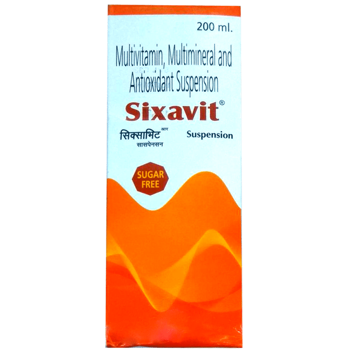 Sixavit Suspension Sugar Free