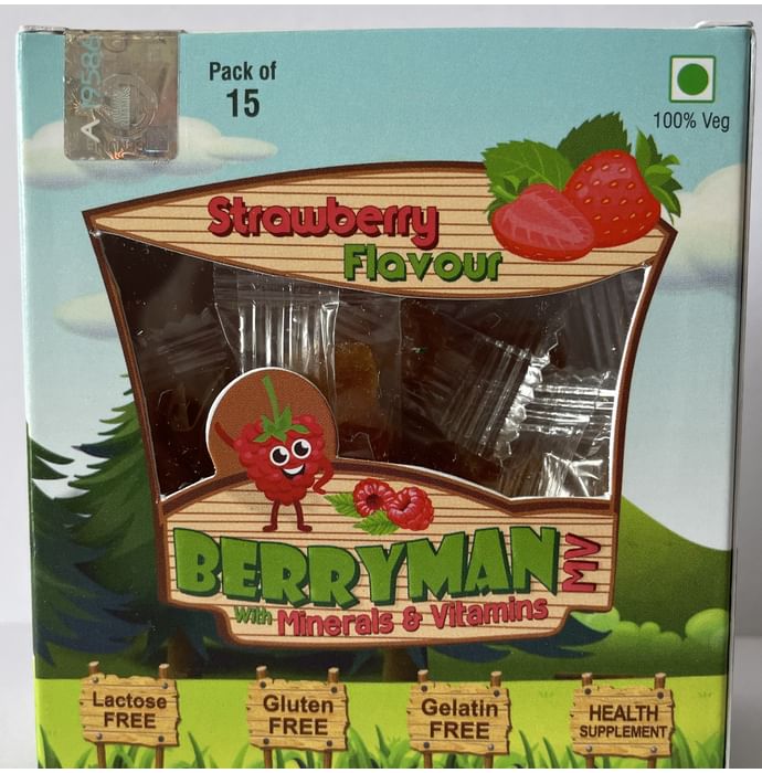 Berryman MV with Mineral & Vitamins Gummy