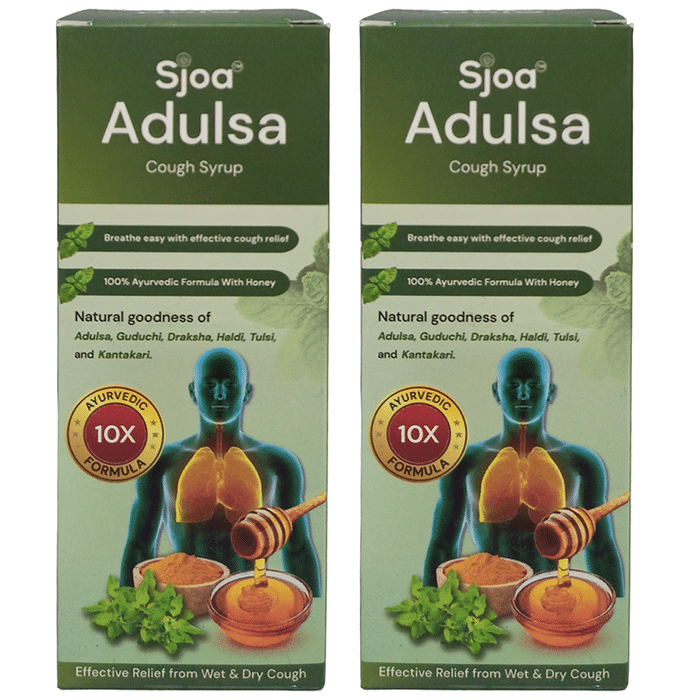 Sjoa Adulsa Cough Syrup (100ml Each)