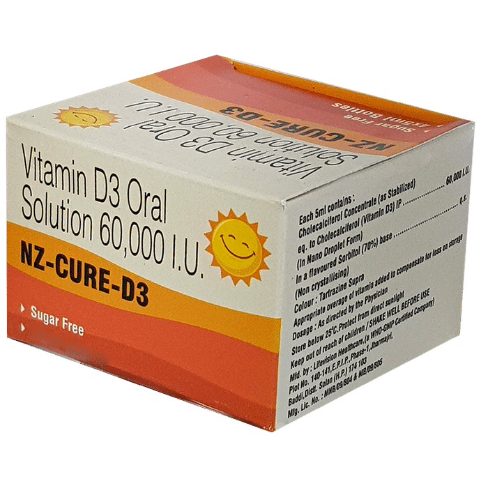 NZ-Cure-D3 Oral Solution Sugar Free