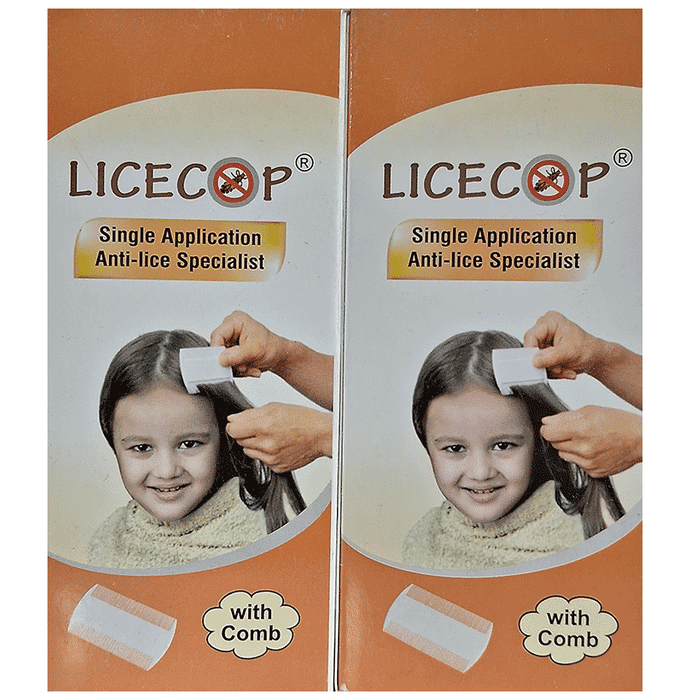 Licecop Single Application Anti-Lice Specialist with Applicator (40gm Each)