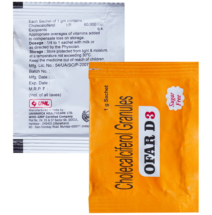 Ofar D3 Granules Sugar Free