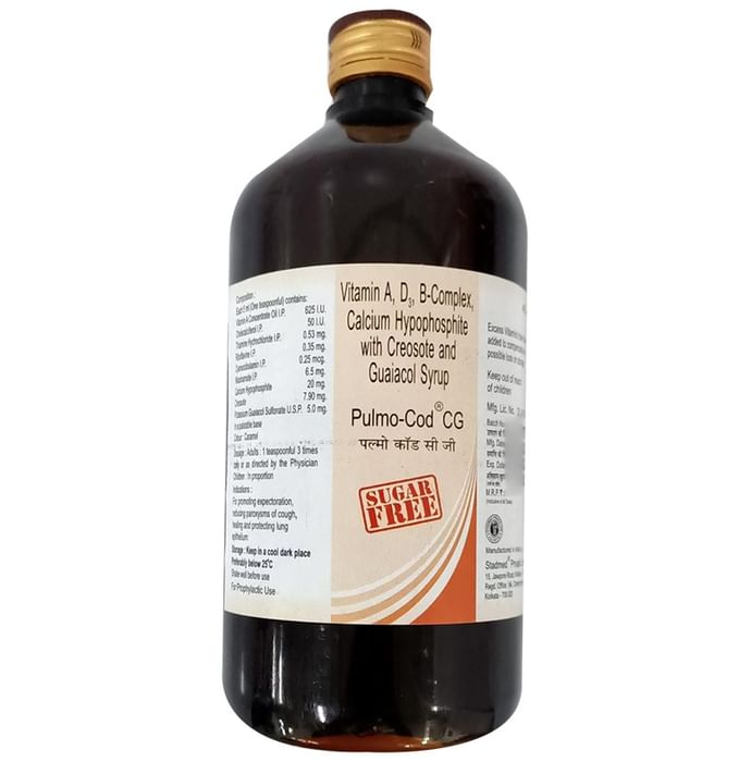 Pulmo-Cod CG Syrup Sugar Free