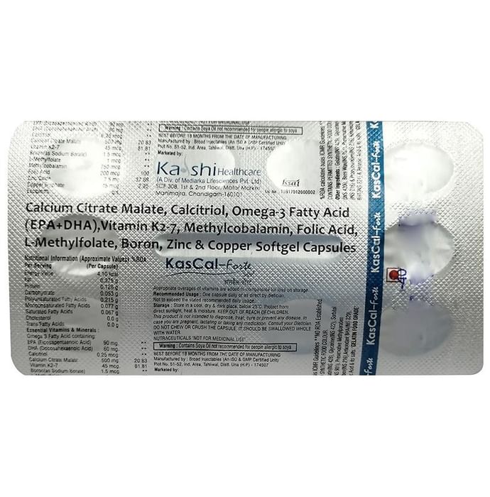 Kascal-Forte Soft Gelatin Capsule
