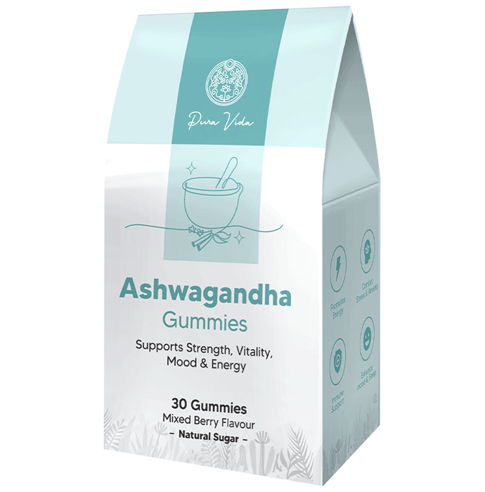 Pura Vida Ashwagandha Gummies Mixed Berry