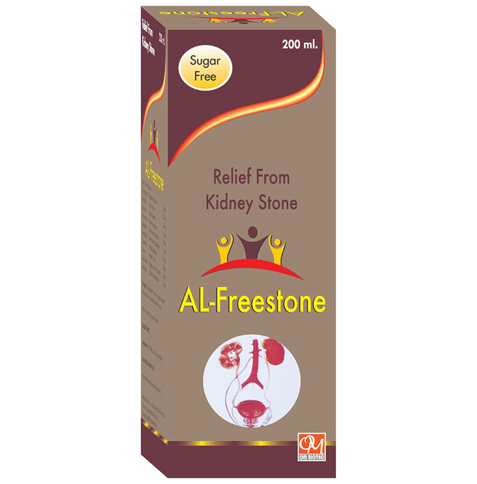 Om Biotec Al-Freestone Syrup Sugar Free