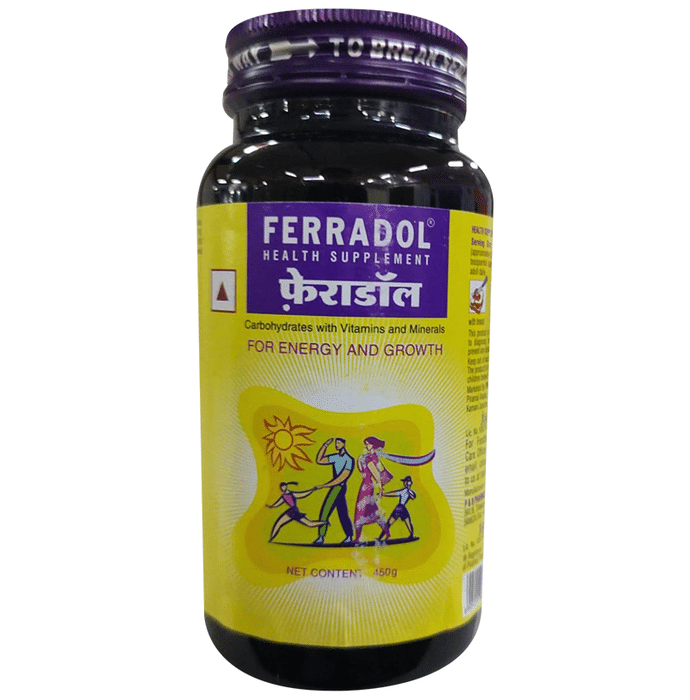 Ferradol Health Supplement with Carbohydrates Vitamins & Minerals | For Energy and Growth