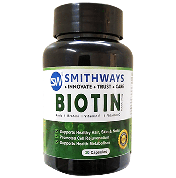 Smithways Biotin 10000mcg Capsule