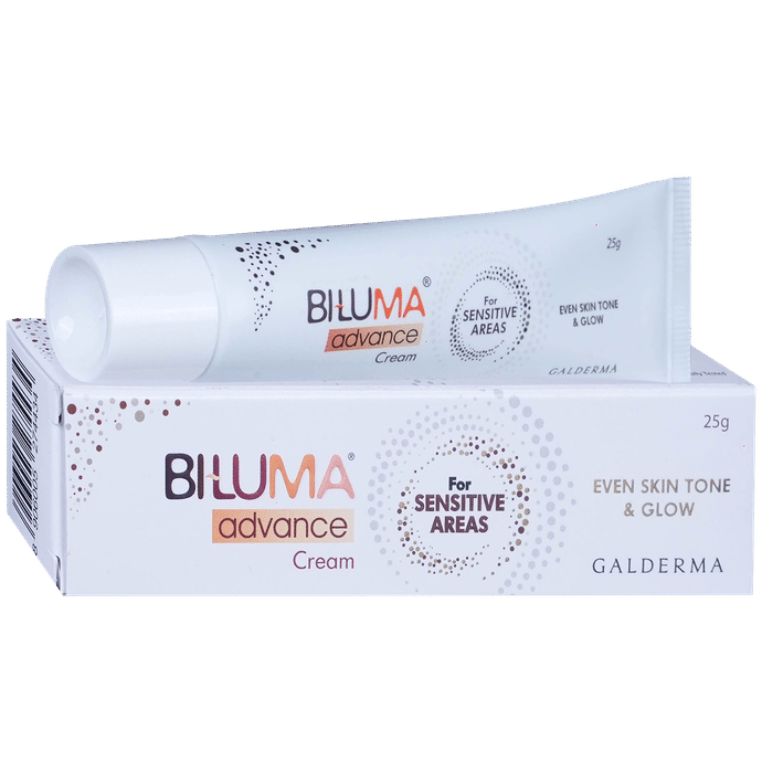 Biluma Advance Cream for Sensitive Areas | For Glow & Even Skin Tone