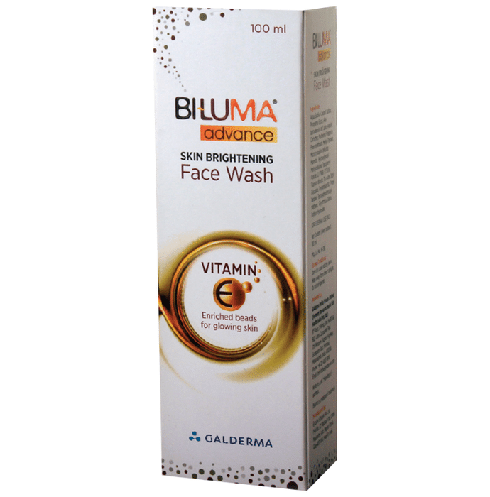 Biluma Advance Skin Brightening Face Wash with Vitamin E | For All Skin Types