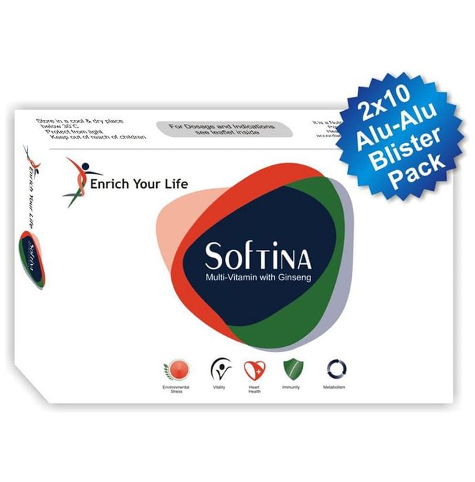 Softina Multi-Vitamin with Ginseng Capsule