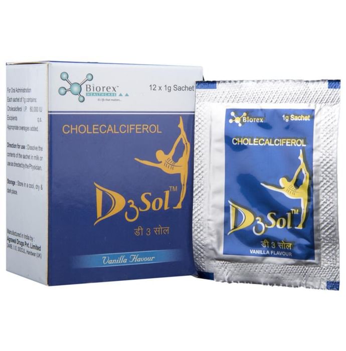 D3Sol Sachet Vanilla