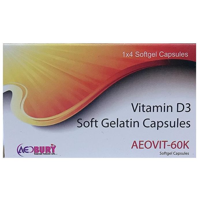 Aeovit-60K Soft Gelatin Capsule
